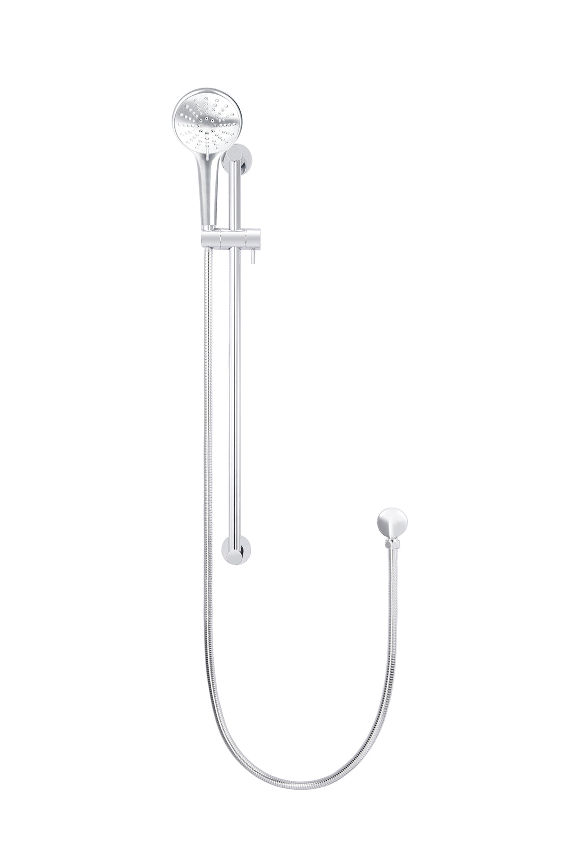 Meir Round Three Function Hand Shower on Rail Column