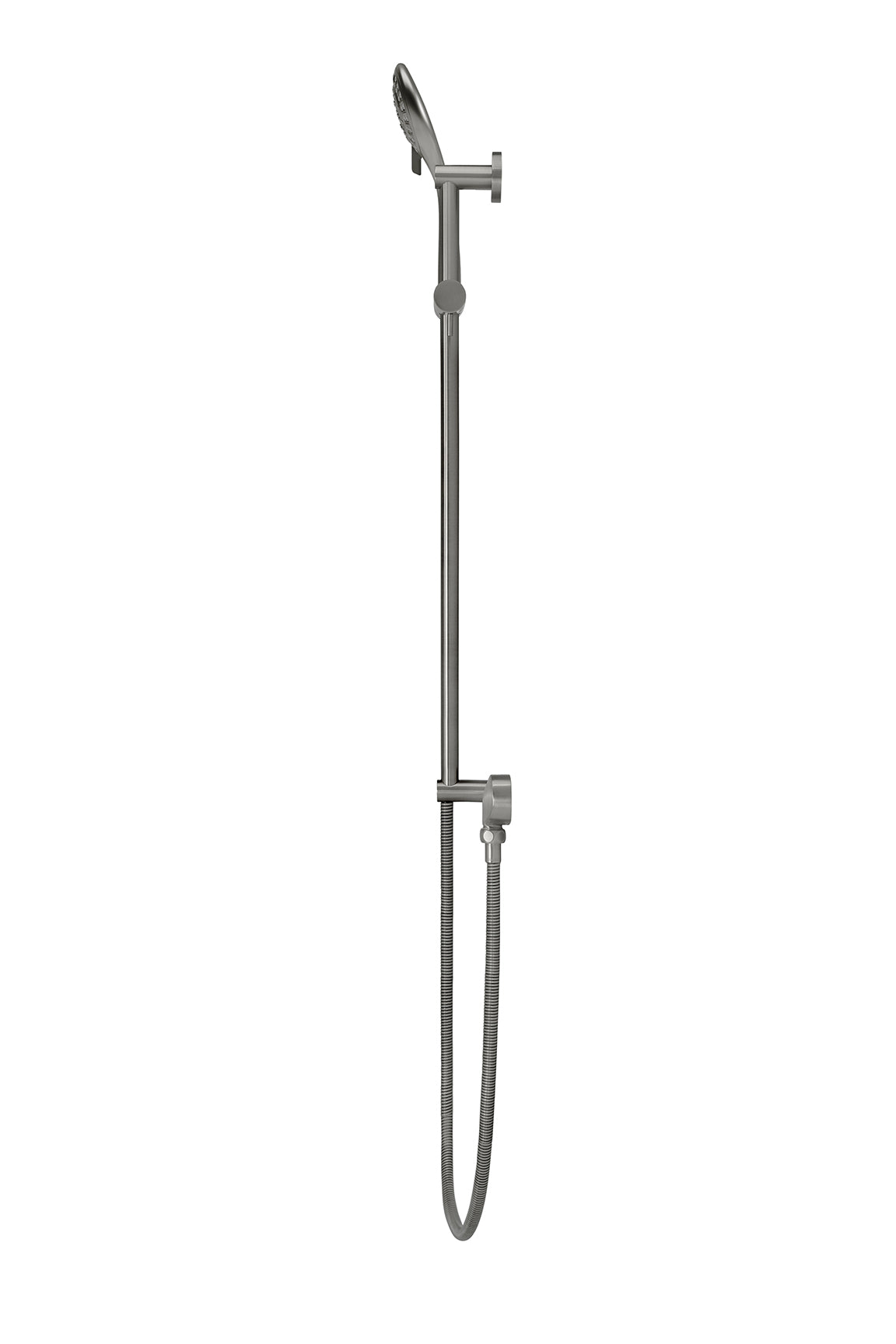 Meir Round Three Function Hand Shower on Rail Column - Shadow