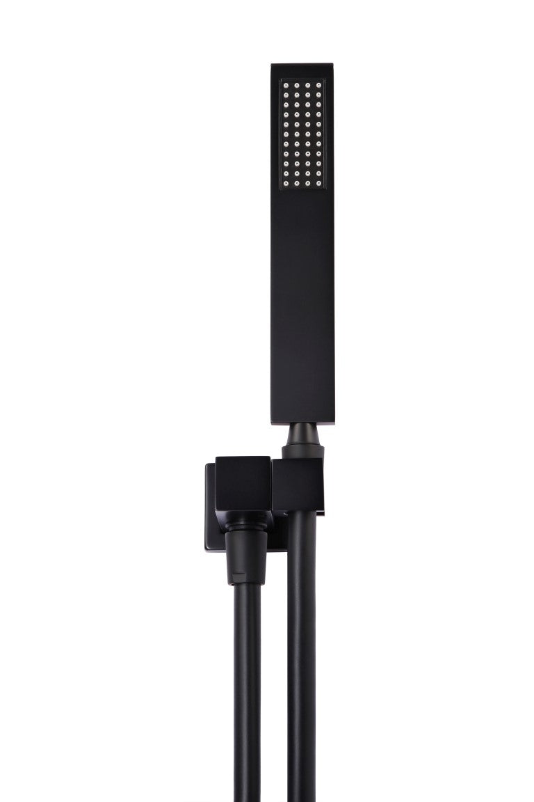 Meir Square Hand Shower on Swivel Bracket