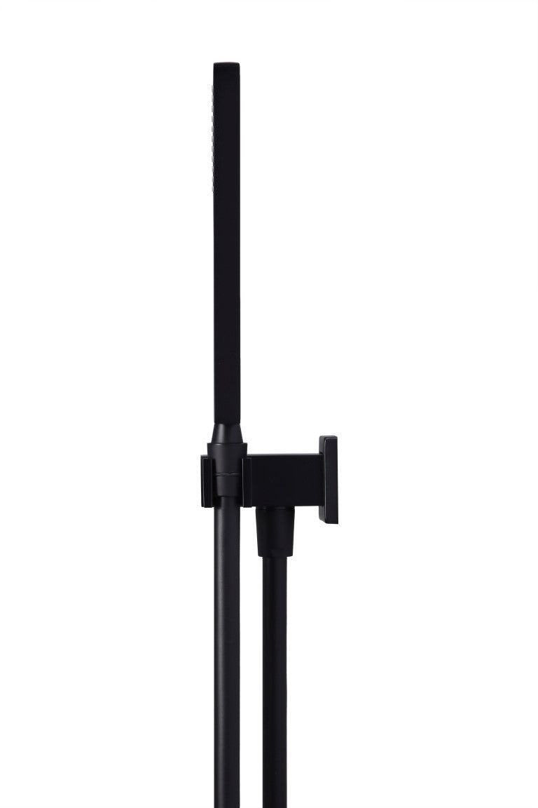Meir Square Hand Shower on Swivel Bracket