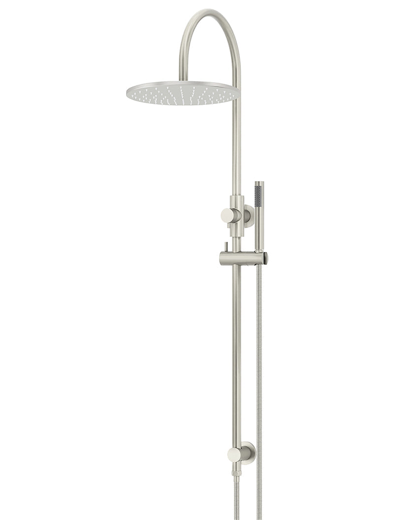 Meir 300mm Round Overhead Shower Set, Single Function Hand Shower