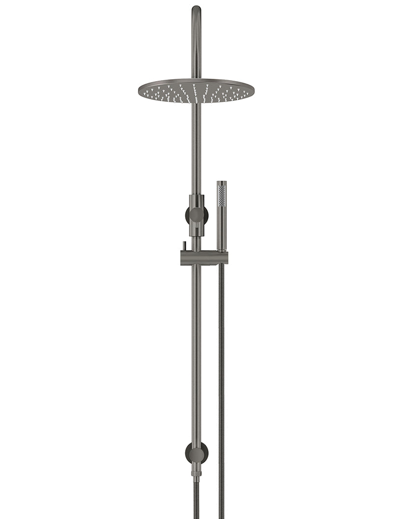 Meir 300mm Round Overhead Shower Set, Single Function Hand Shower