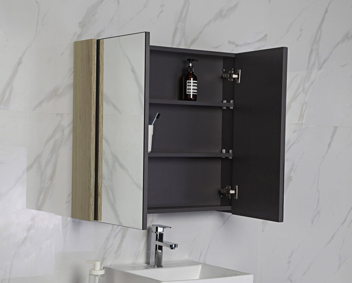 Aulic Bella Shaving Cabinet with Max side panels