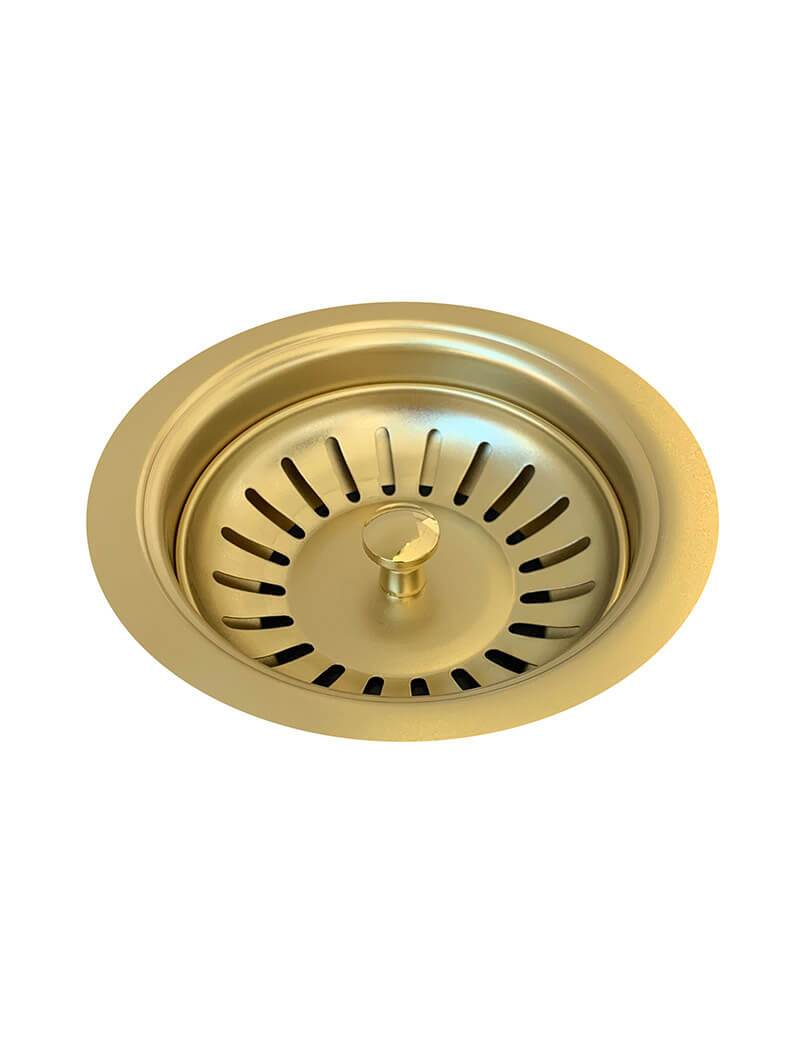 Meir Sink Strainer and Waste Plug Basket with Stopper