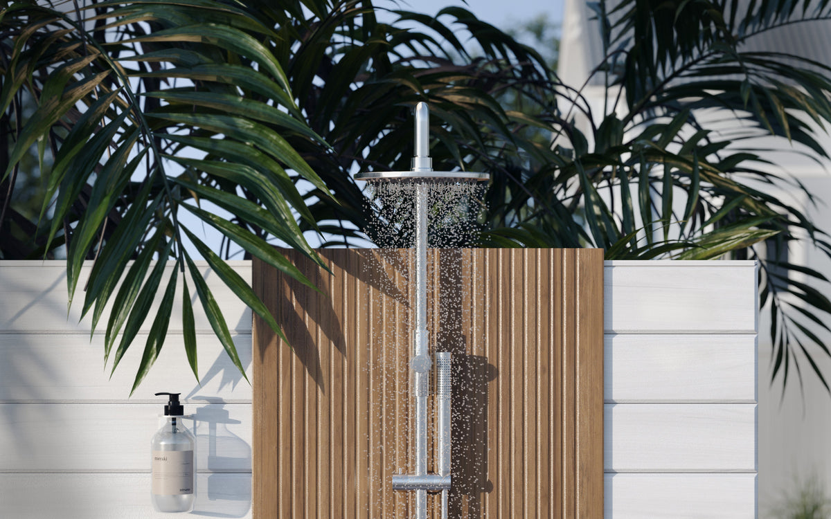 Meir Outdoor Combination Shower Rail SS316