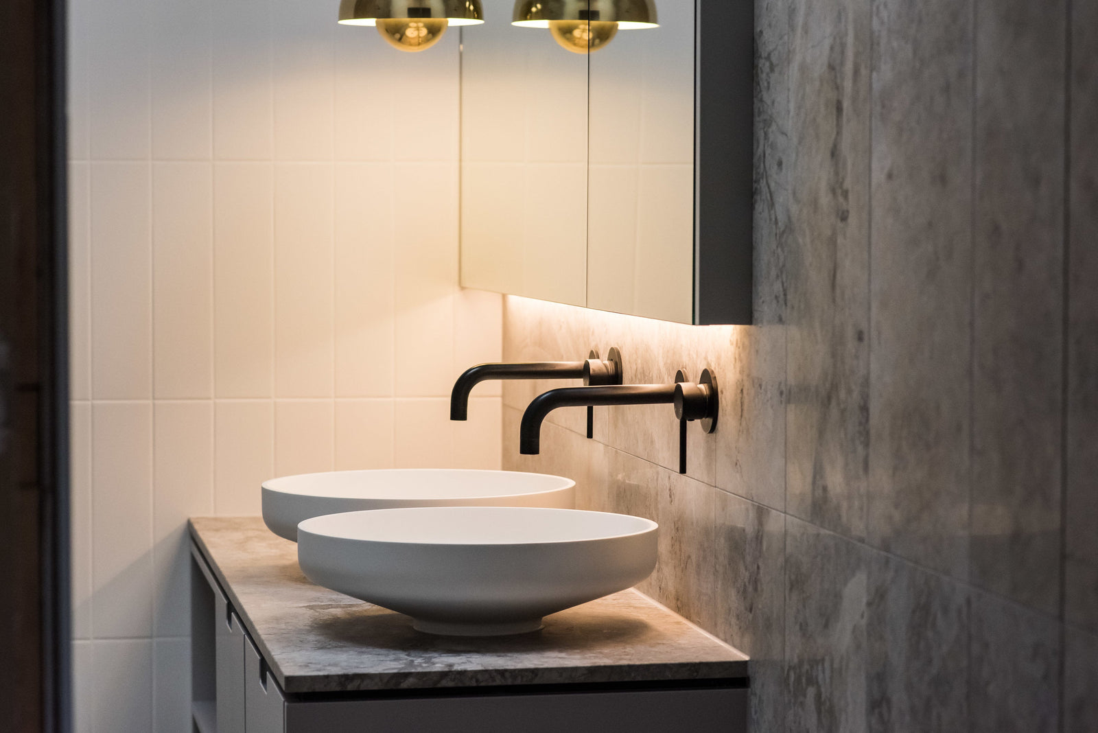 Meir Round Wall Mixer Finish Kit