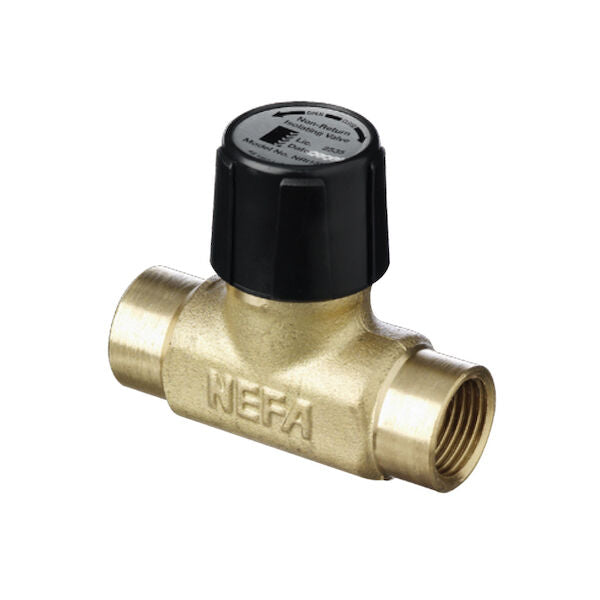 NEFA Non Return Isolating Valve 15mm Female - Hangsell