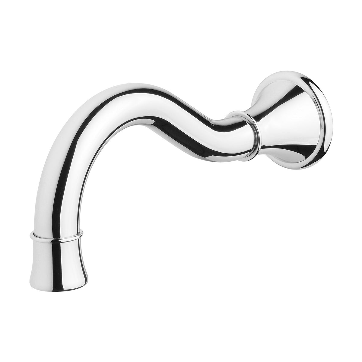 Phoenix Nostalgia Basin / Bath Outlet 180mm Shepherds Crook – Lead Free