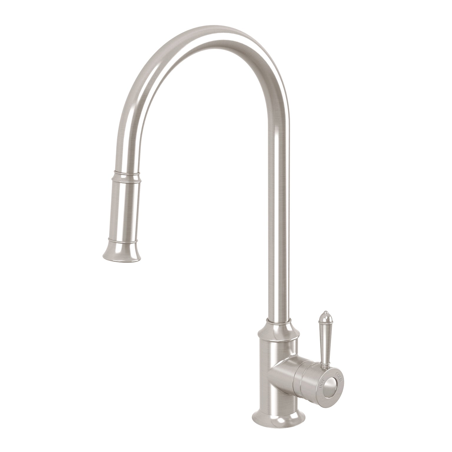 Phoenix Nostalgia Pull Out Sink Mixer 230mm – Lead Free