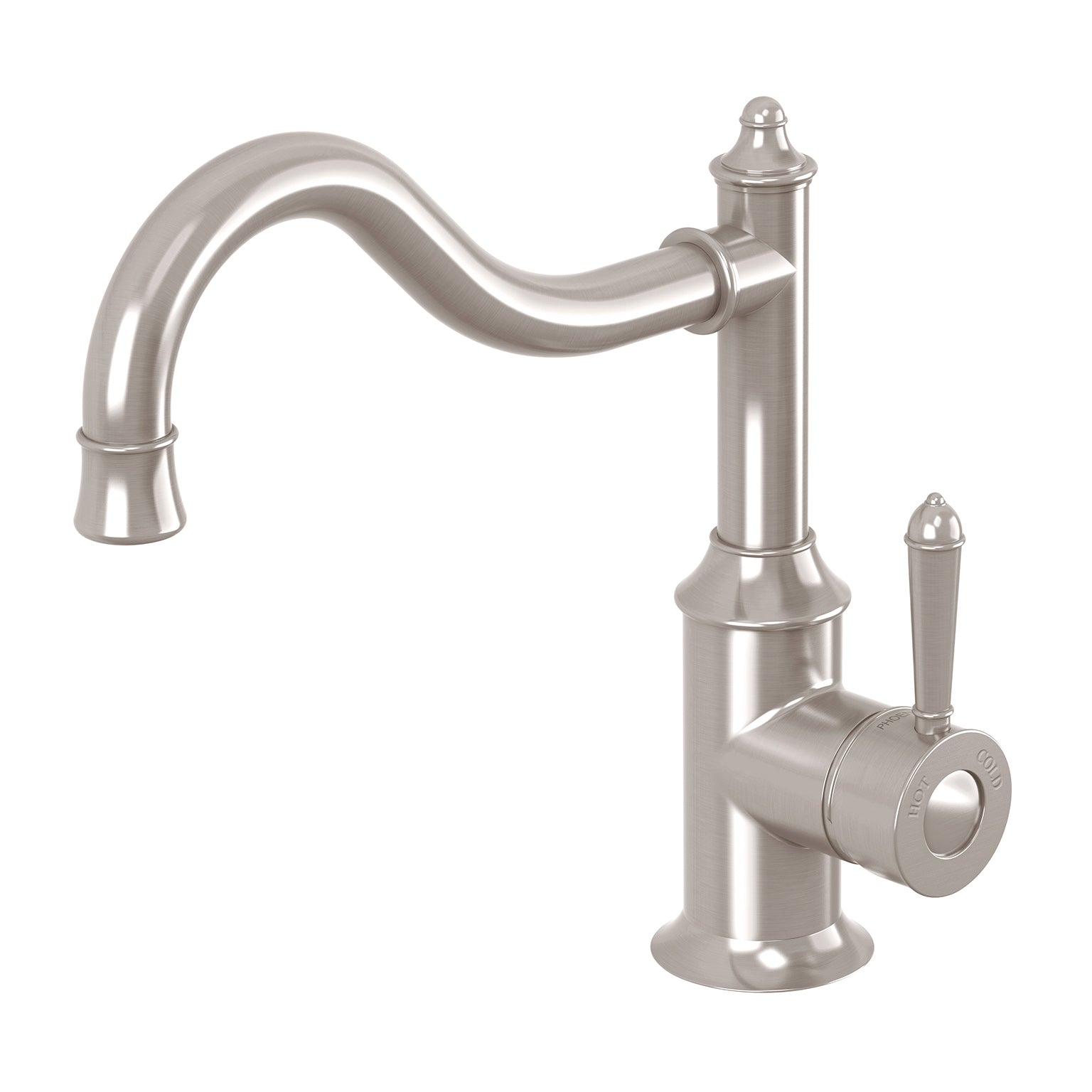 Phoenix Nostalgia Sink Mixer 230mm Shepherds Crook