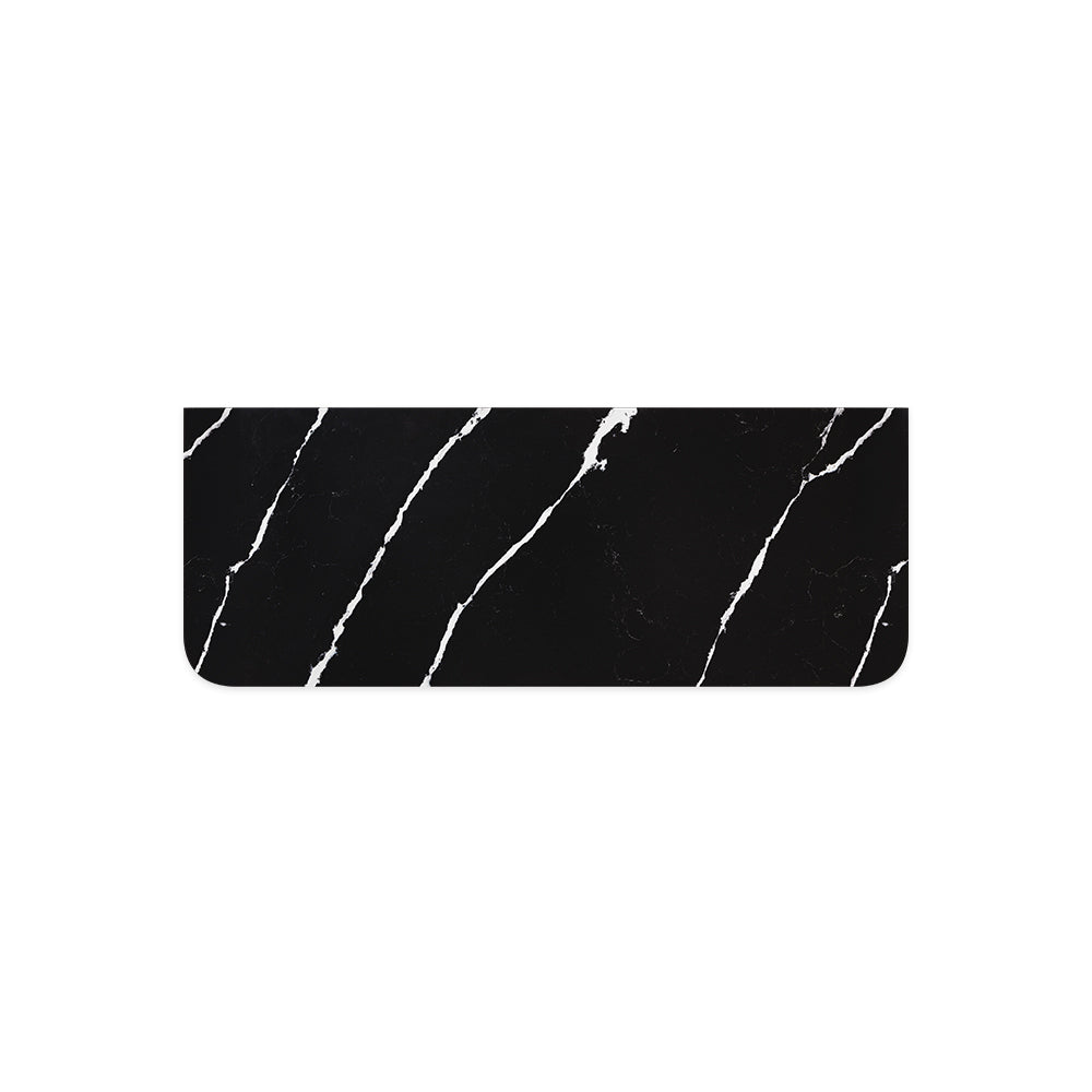 Fienza - Silica Free Stone Top, Curved Full Depth