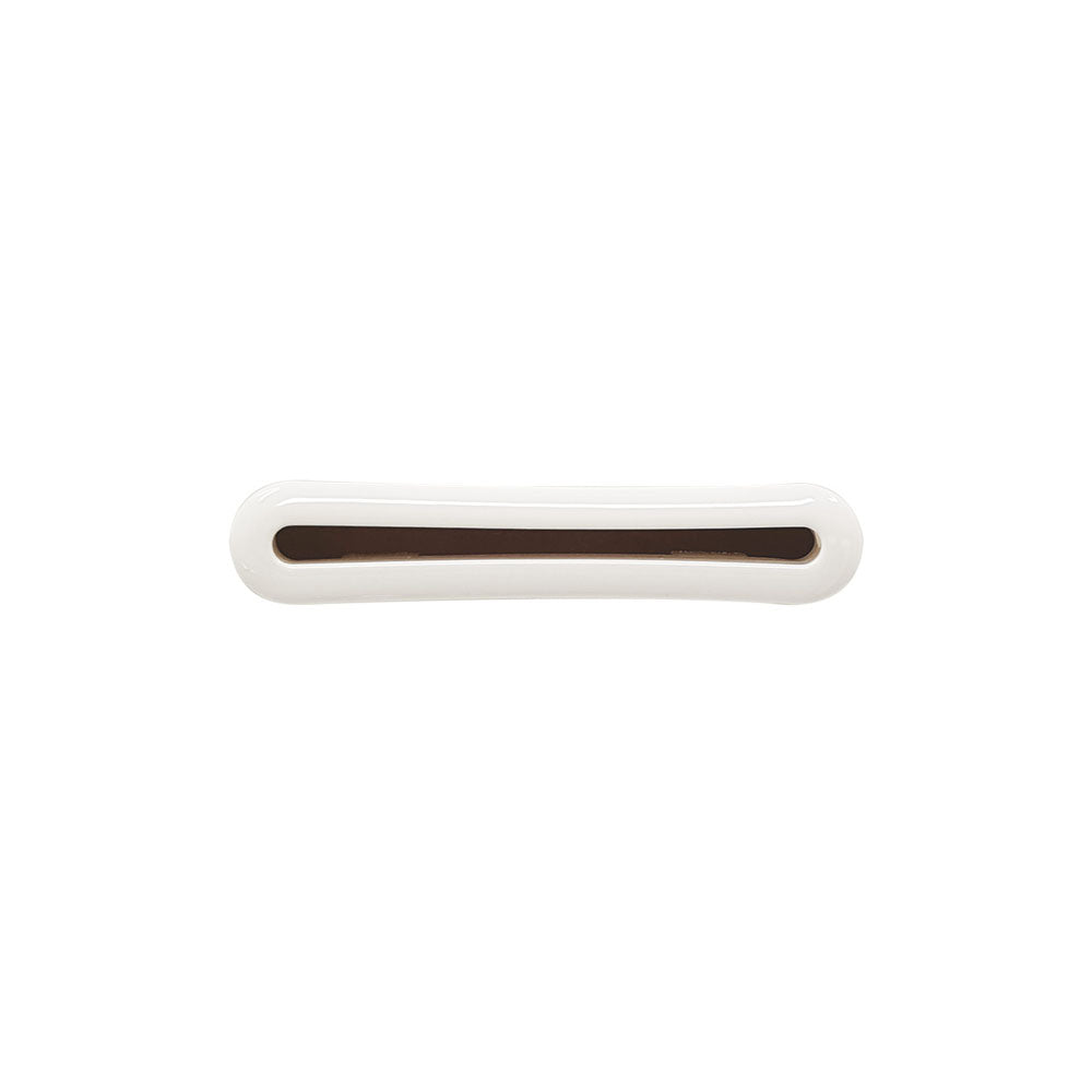 Overflow Ring for Clawfoot Baths, Semi-Gloss White