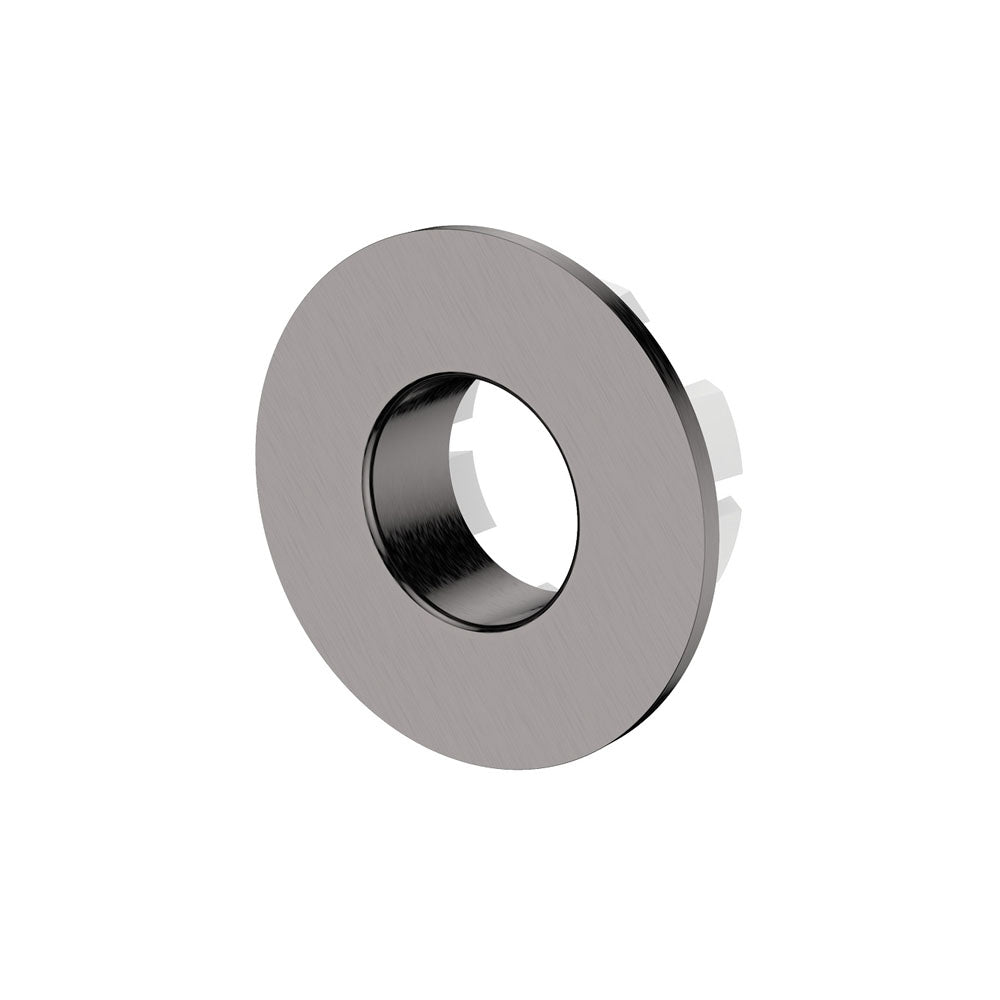 Round Overflow Ring - Gun Metal