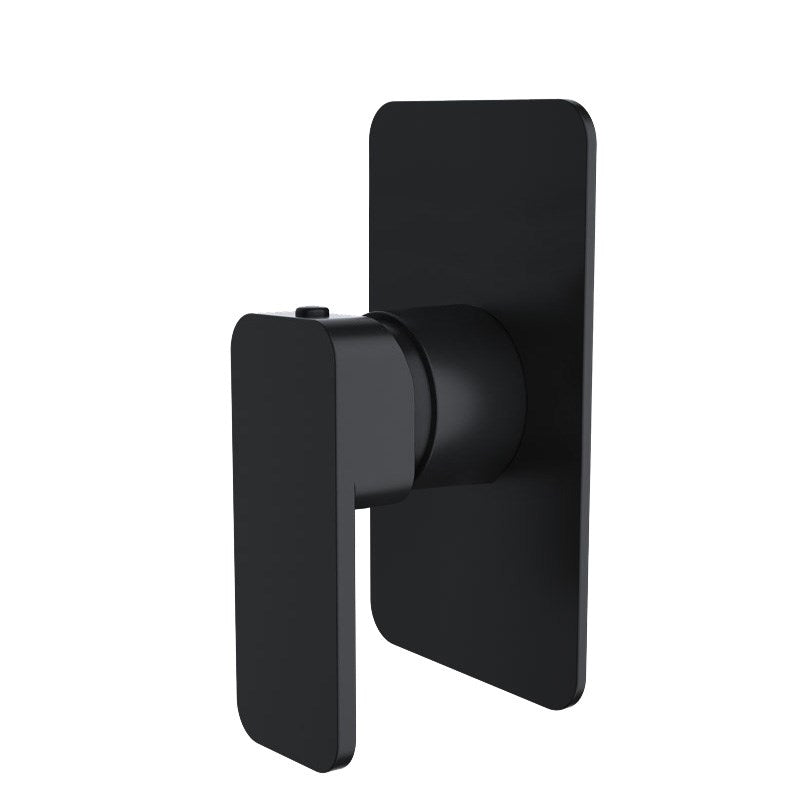 IVANO Series Solid Brass Black Shower/Bath Wall Mixer Trim Kit