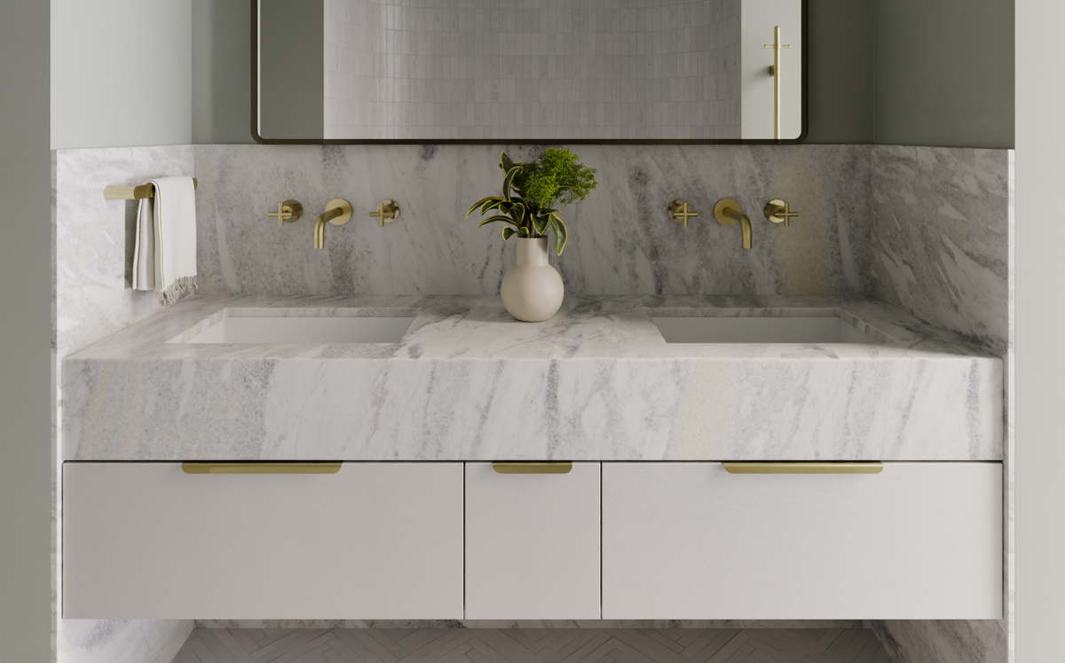 Meir Oppen Edge-Pull 300mm Cabinet Handle