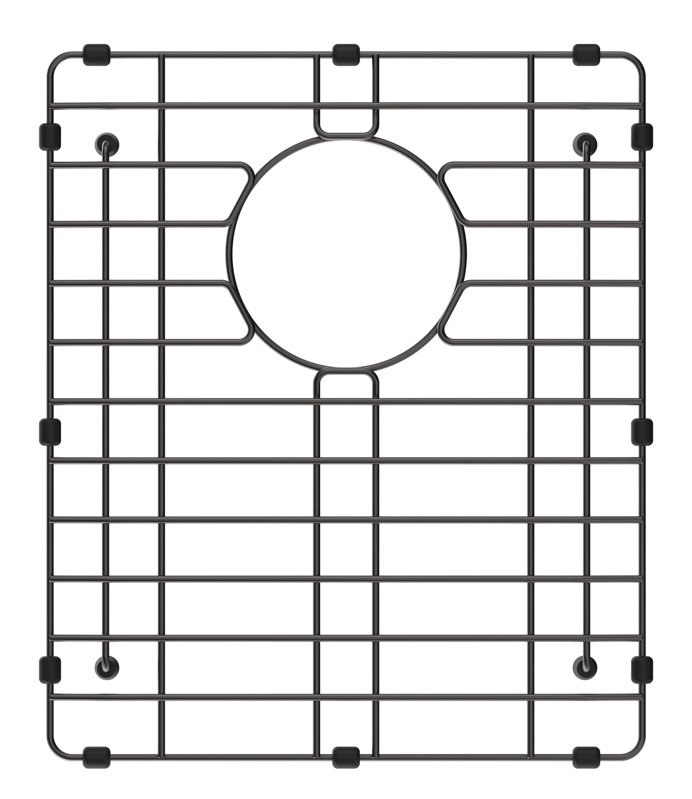 Bella Vista Luminare Sink Protection Grid - Gun Metal