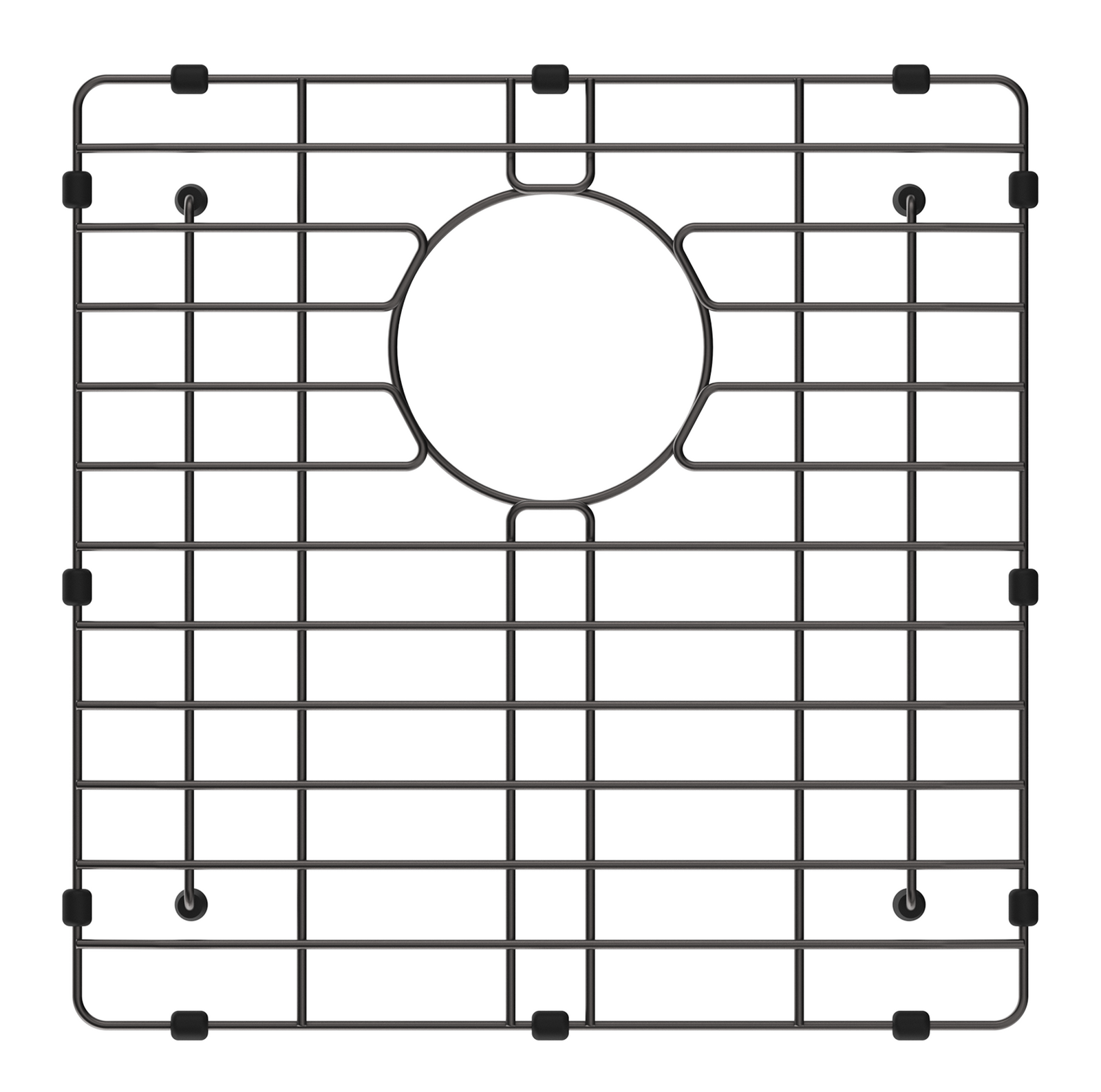 Bella Vista Luminare Sink Protection Grid - Gun Metal