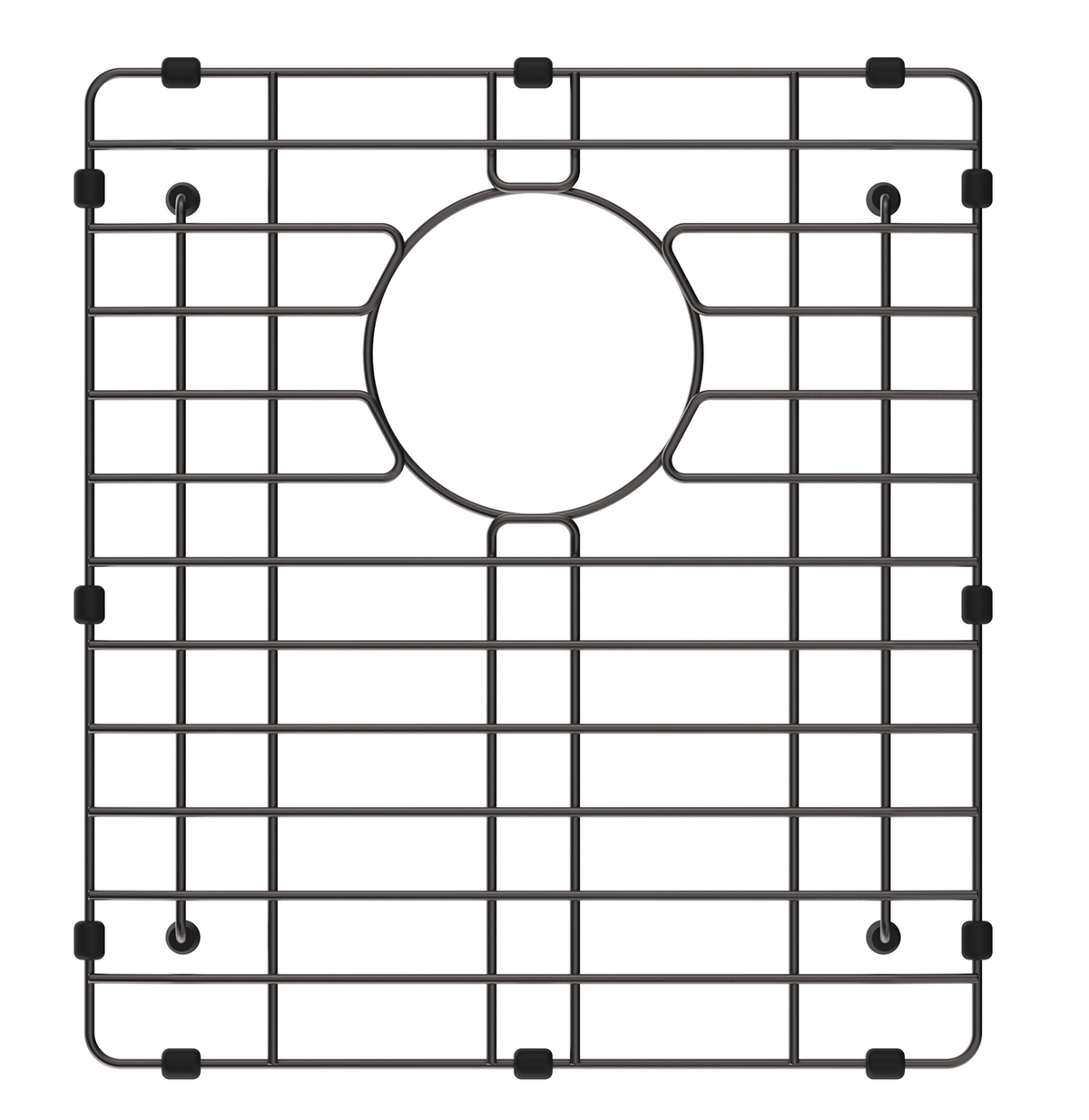 Bella Vista Luminare Sink Protection Grid - Gun Metal