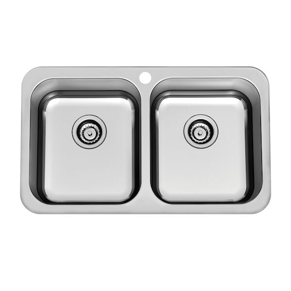 Clark Polar Double Bowl Overmount 0TH
