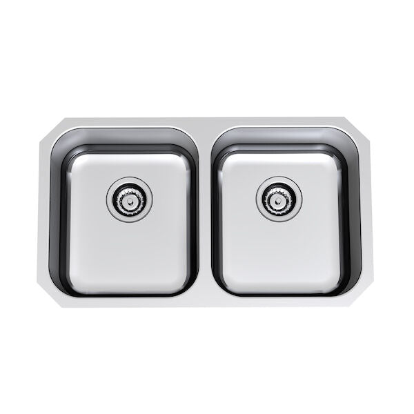 Clark Polar Double Bowl Undermount