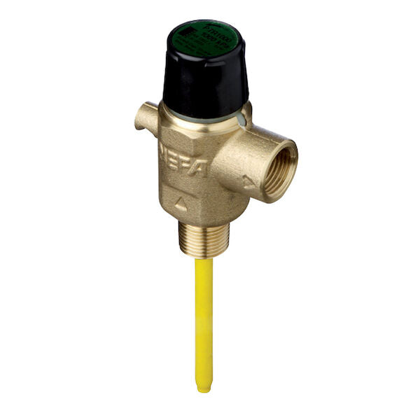 NEFA PRESSURE &amp; TEMPERATURE VALVE1000KPA 15MM