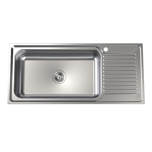 Clark Punch Mega Bowl Sink - 1TH, LHB