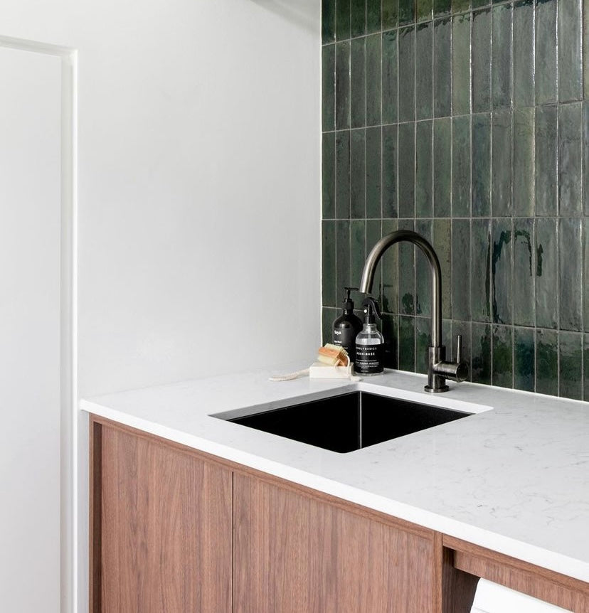 Meir Round Gooseneck Kitchen Mixer Tap