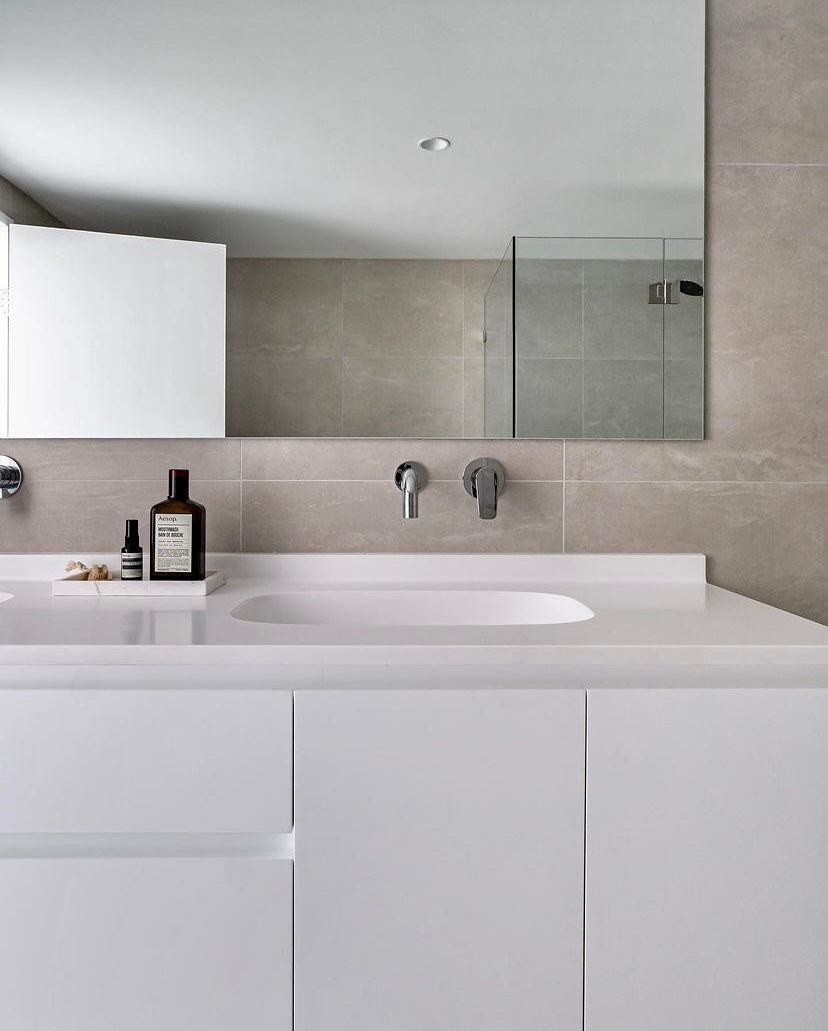 Meir Round Wall Mixer Paddle Handle Finish Kit