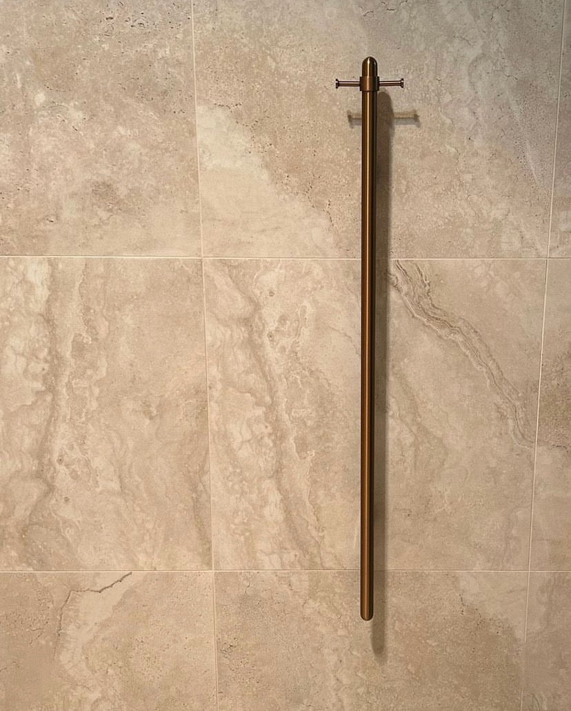 Meir Heated Vertical Towel Rail