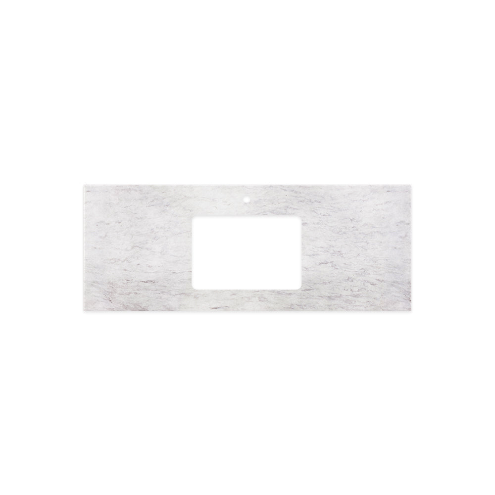 Fienza - Silica Free Stone Top, Rectangular Full Depth - Single Undermount