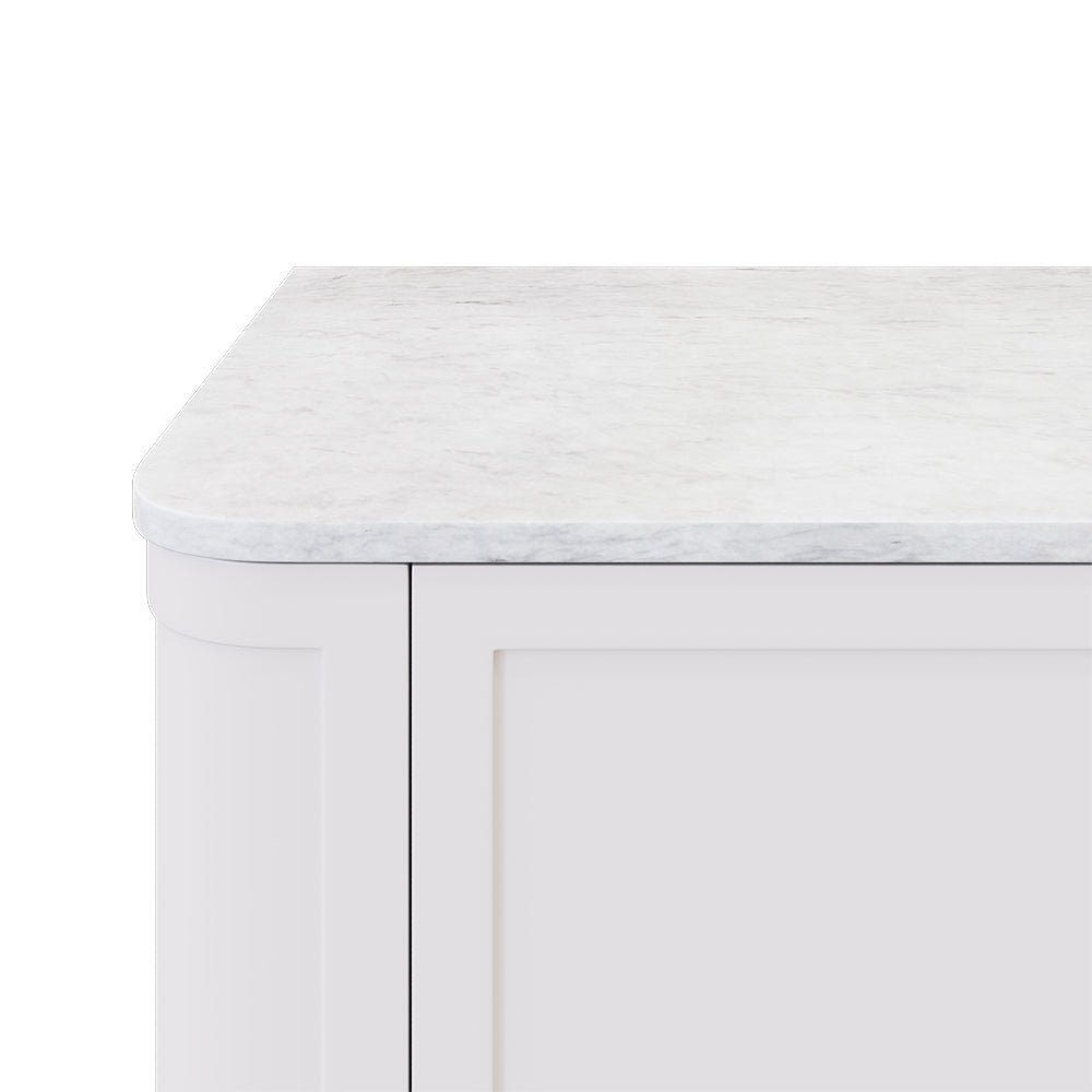 Fienza - Silica Free Stone Top, Curved Full Depth