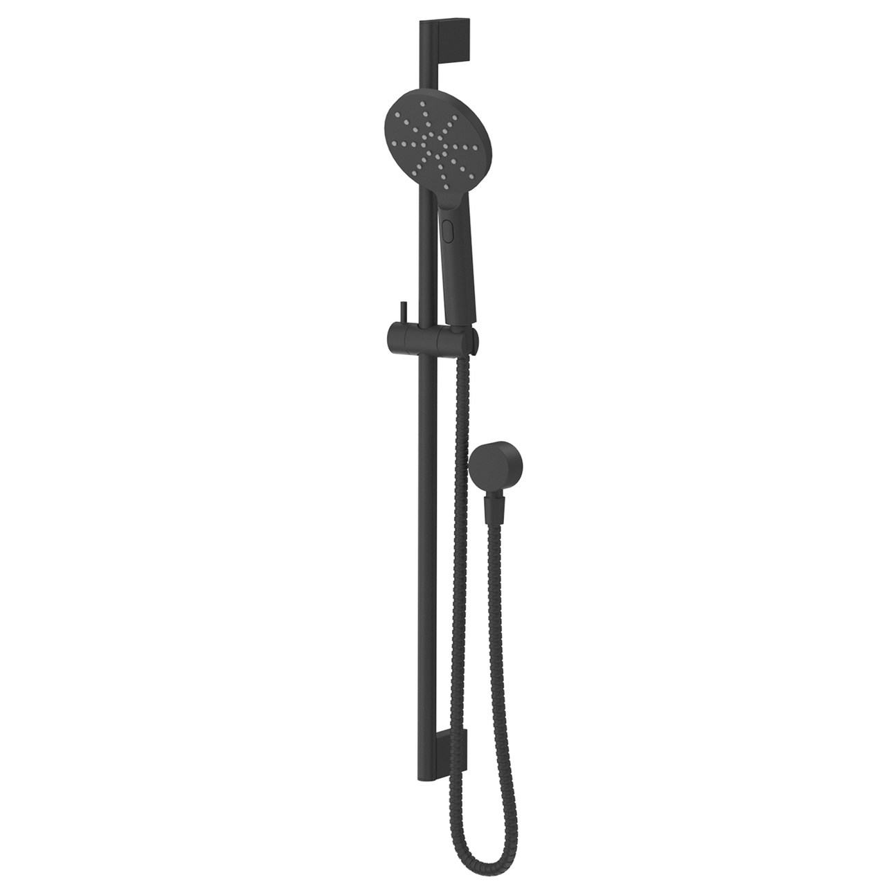 Bella Vista Mica Shower Rail - Black
