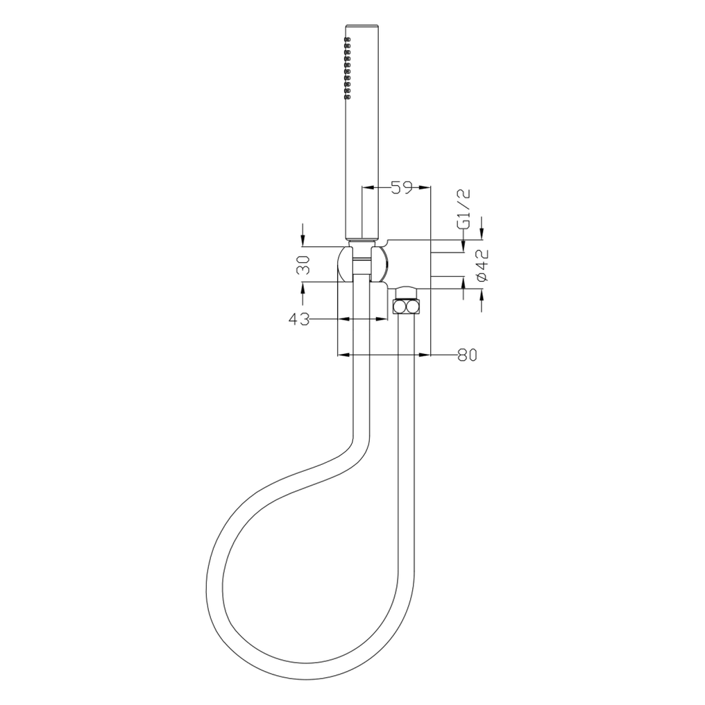 Bella Vista LVB Mica Hand Shower