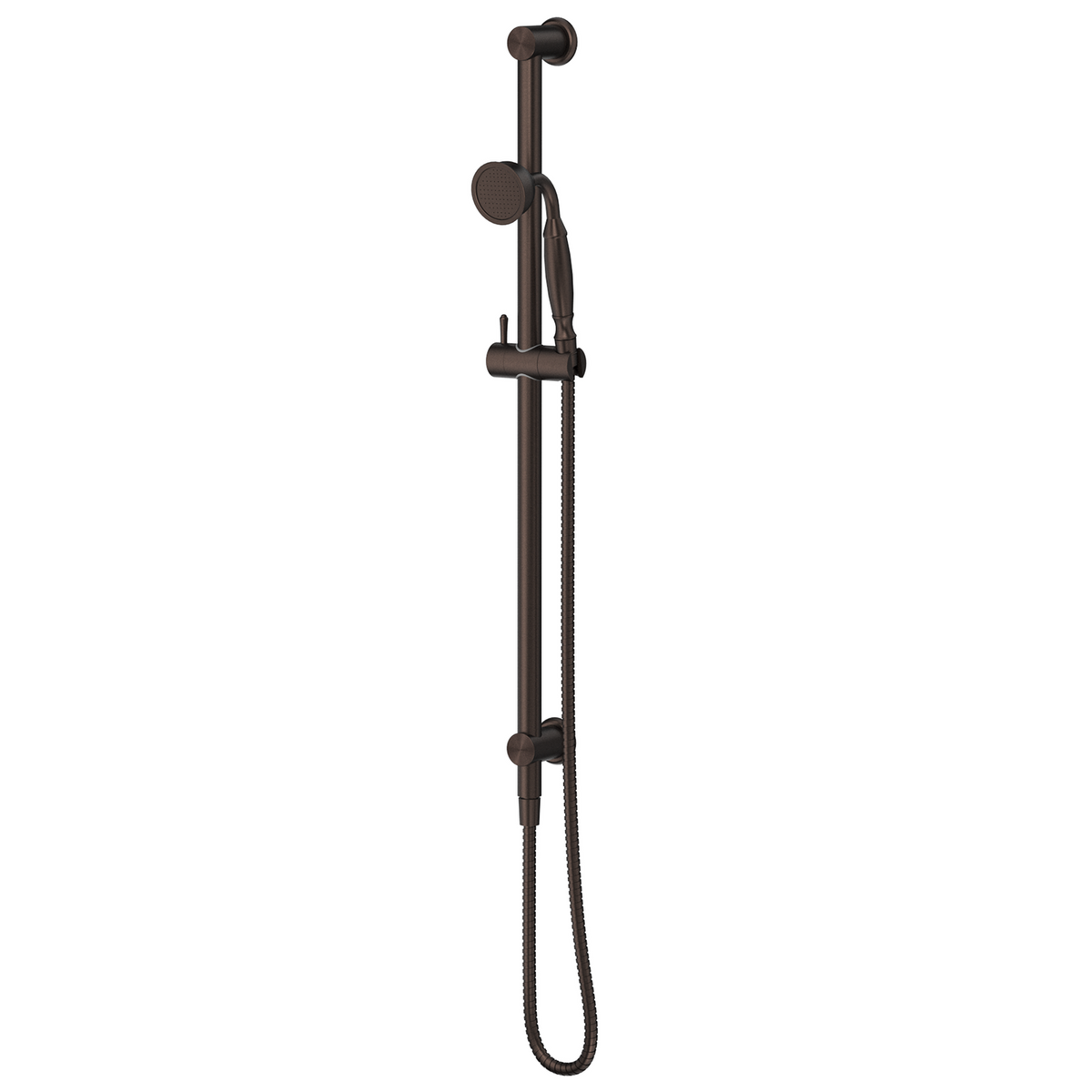 Bella Vista Mica Heritage Shower Rail - Dusk Bronze