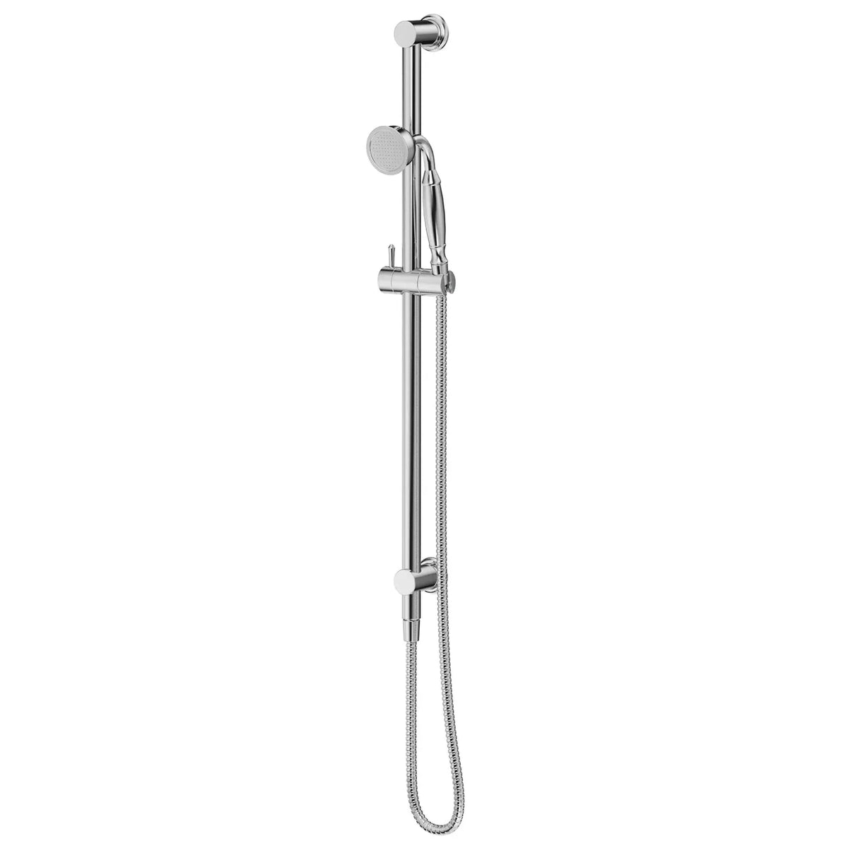 Bella Vista Mica Heritage Shower Rail - Chrome
