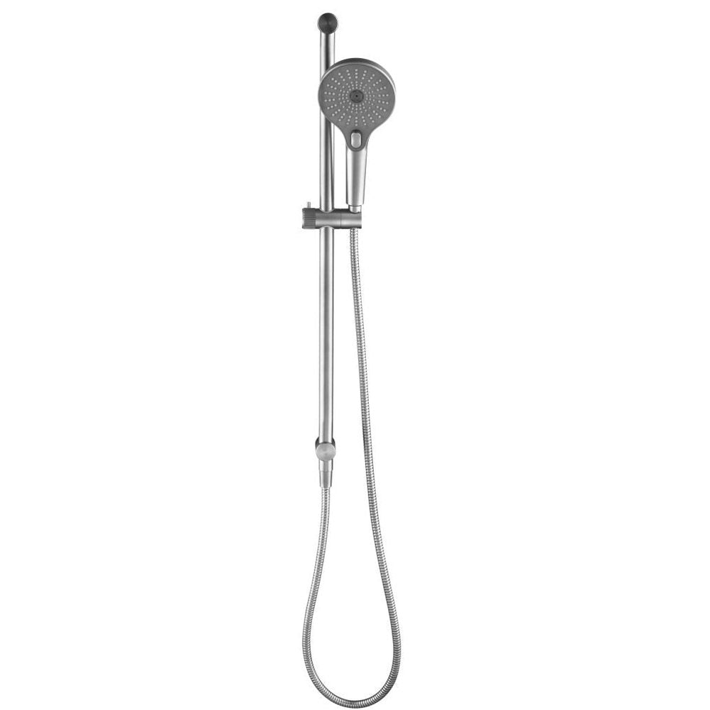 Bella Vista Mica Fluted Shower Rail - Inbuilt Inlet