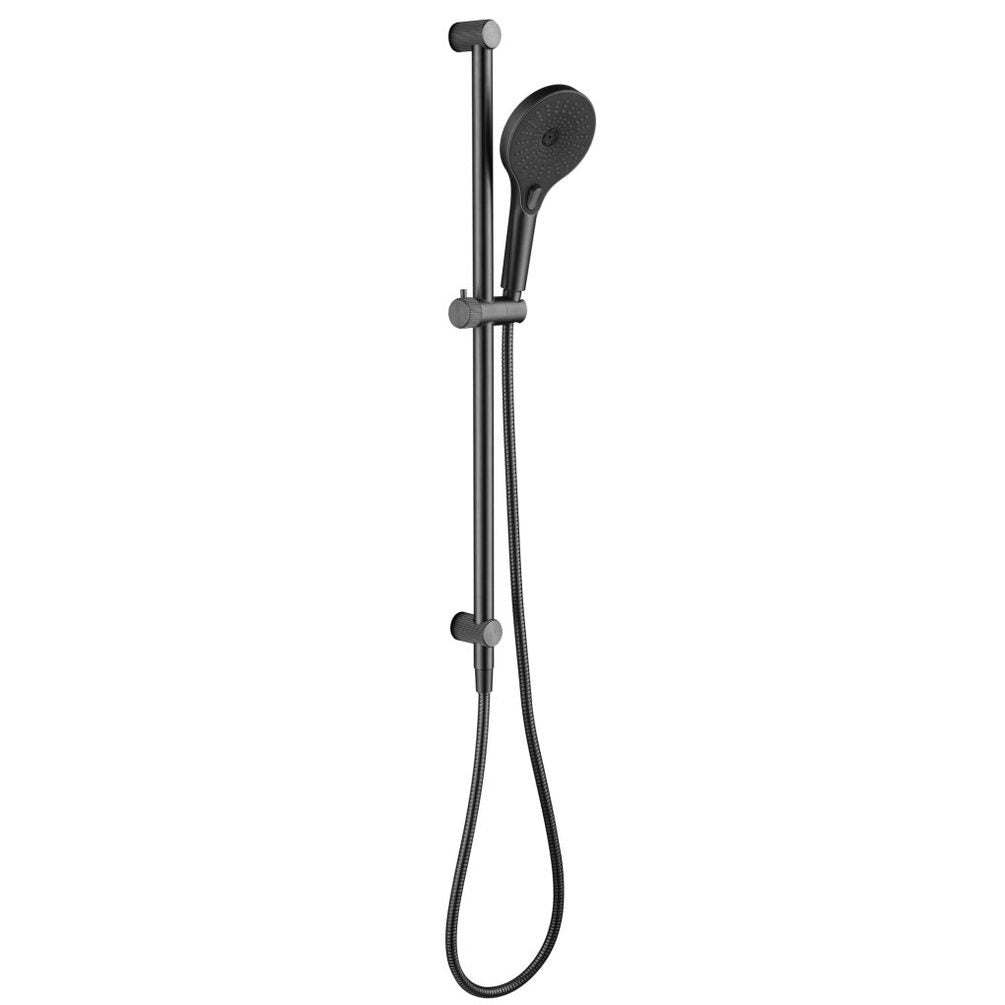 Bella Vista Mica Fluted Shower Rail - Inbuilt Inlet