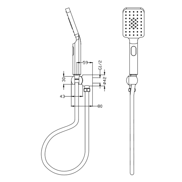 Bella Vista Cresta Hand Shower