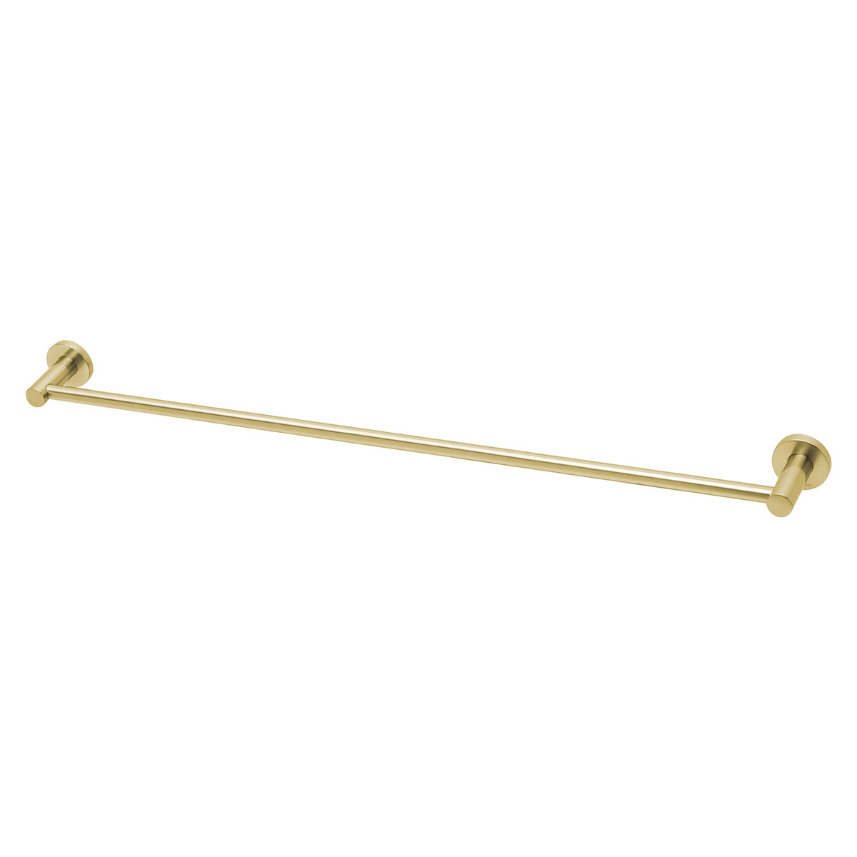 Phoenix Radii Single Towel Rail 800mm Round Plate