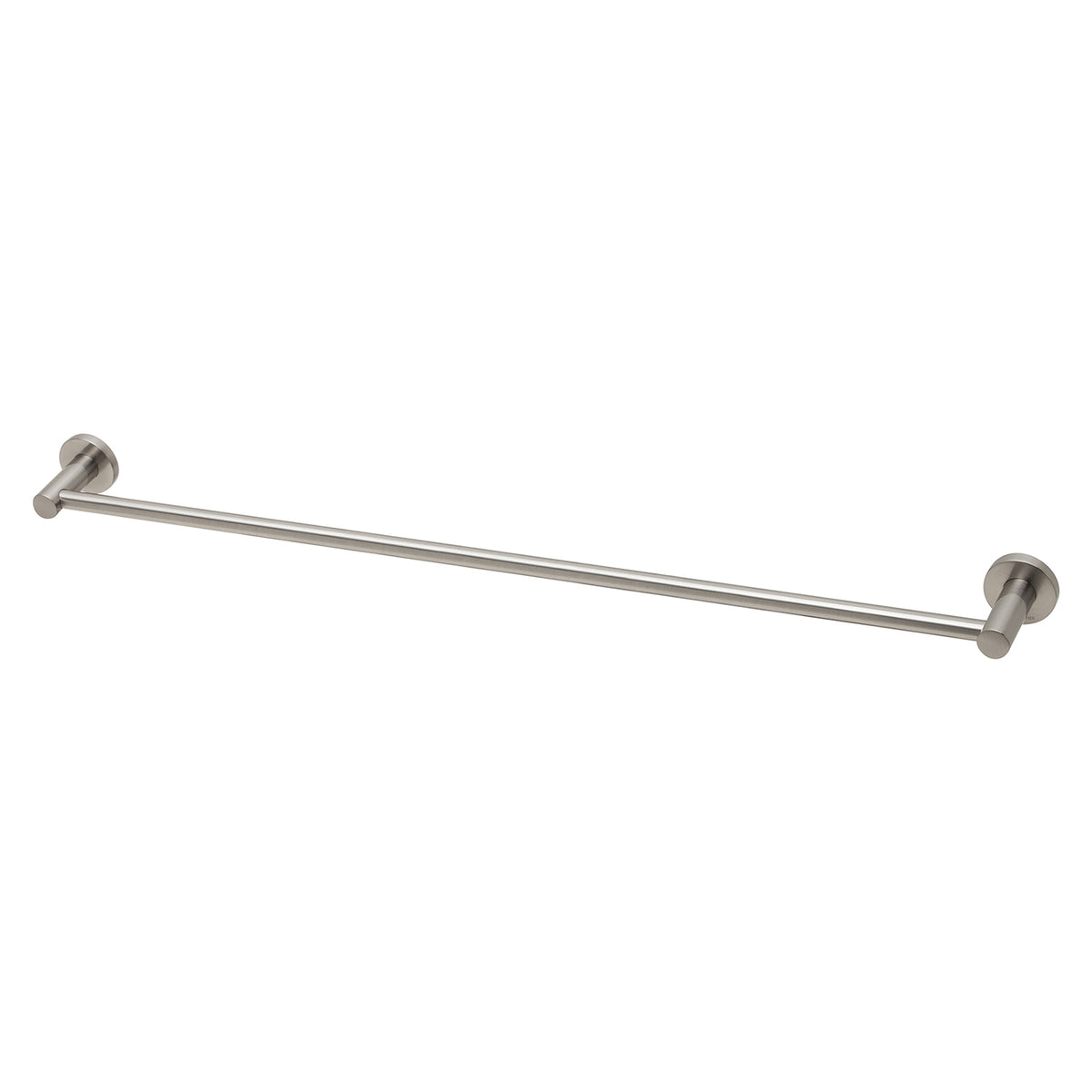 Phoenix Radii Single Towel Rail 800mm Round Plate