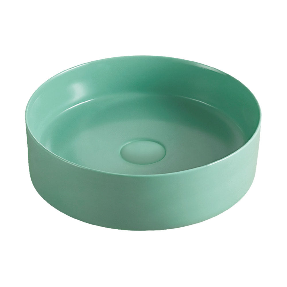 Fienza Reba Above Counter Basin, Matte Green