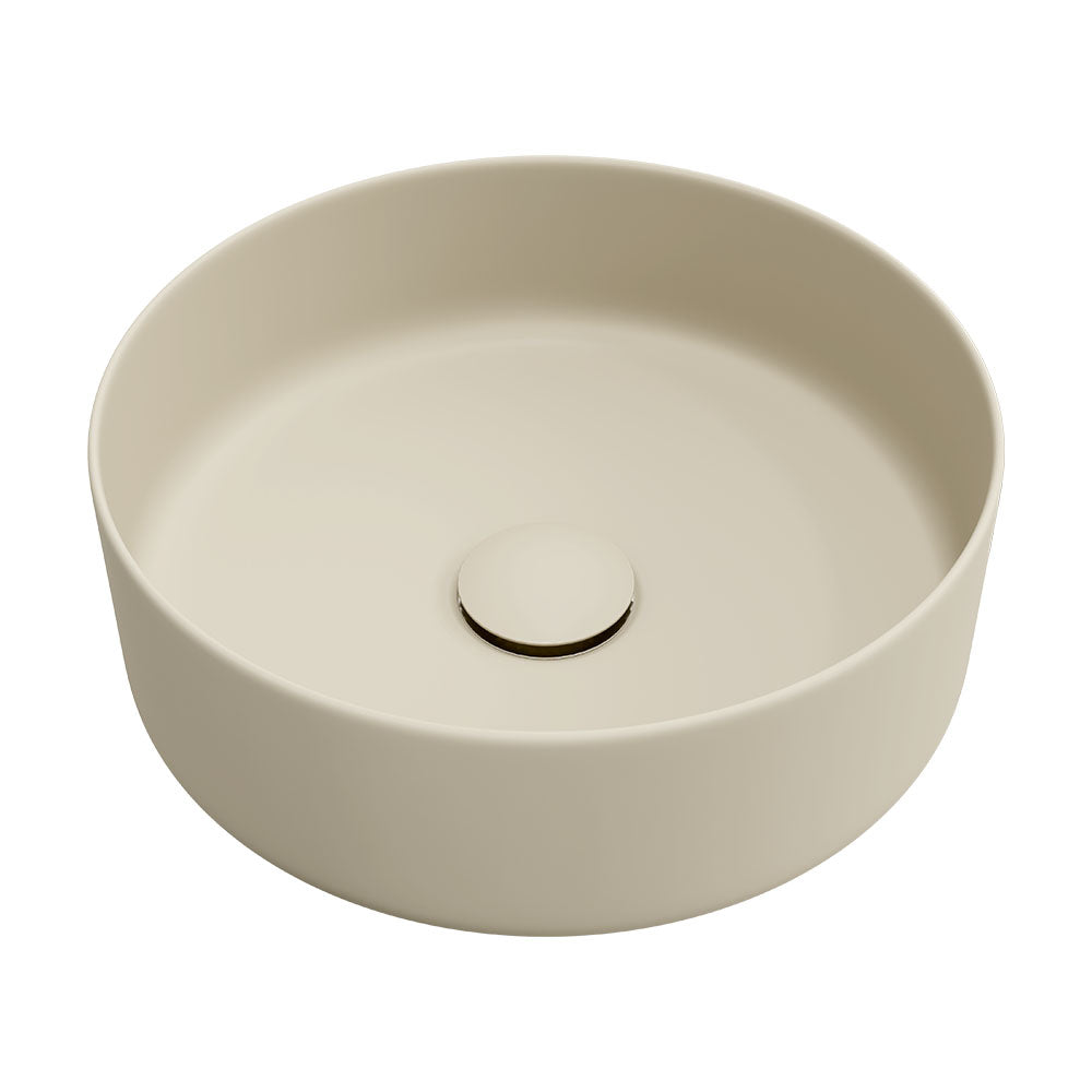 Fienza Reba Above Counter Basin, Matte Khaki