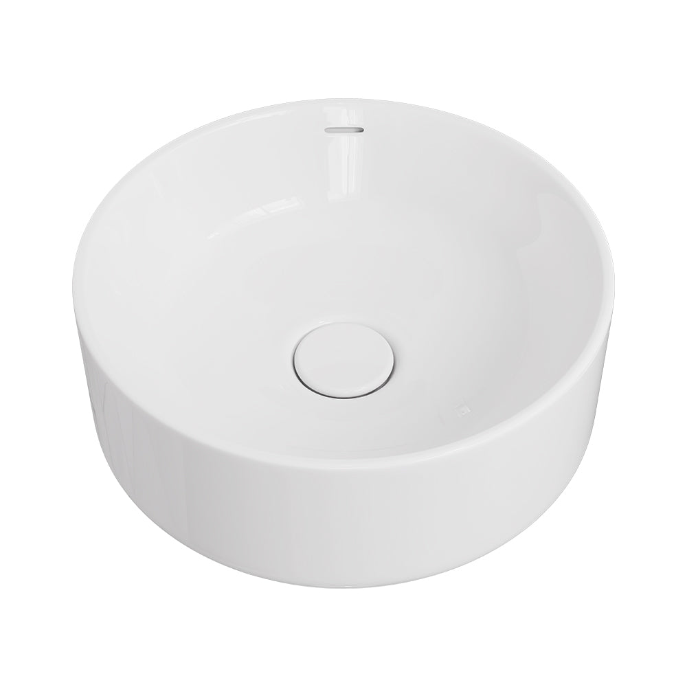 Fienza Reba Luxe Above Counter Basin, Gloss White