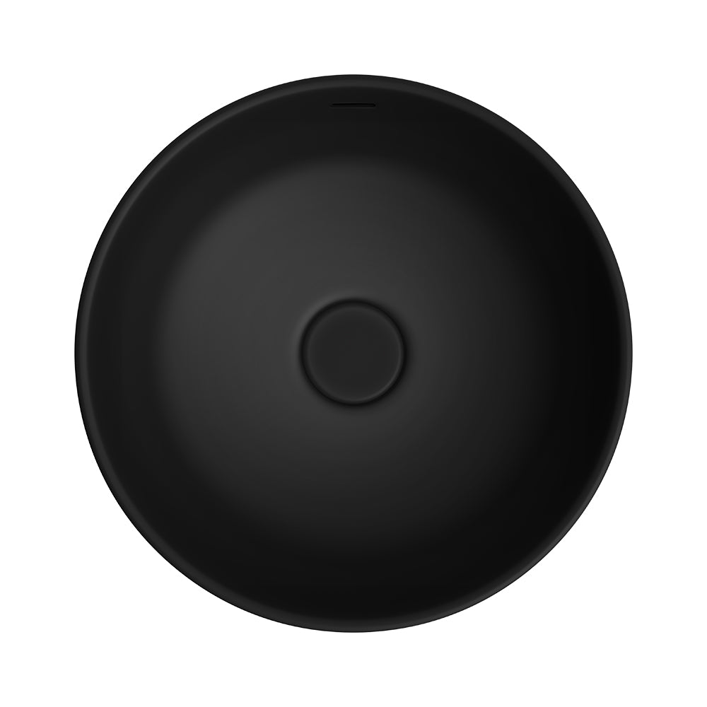 Fienza Reba Luxe Above Counter Basin, Matte Black