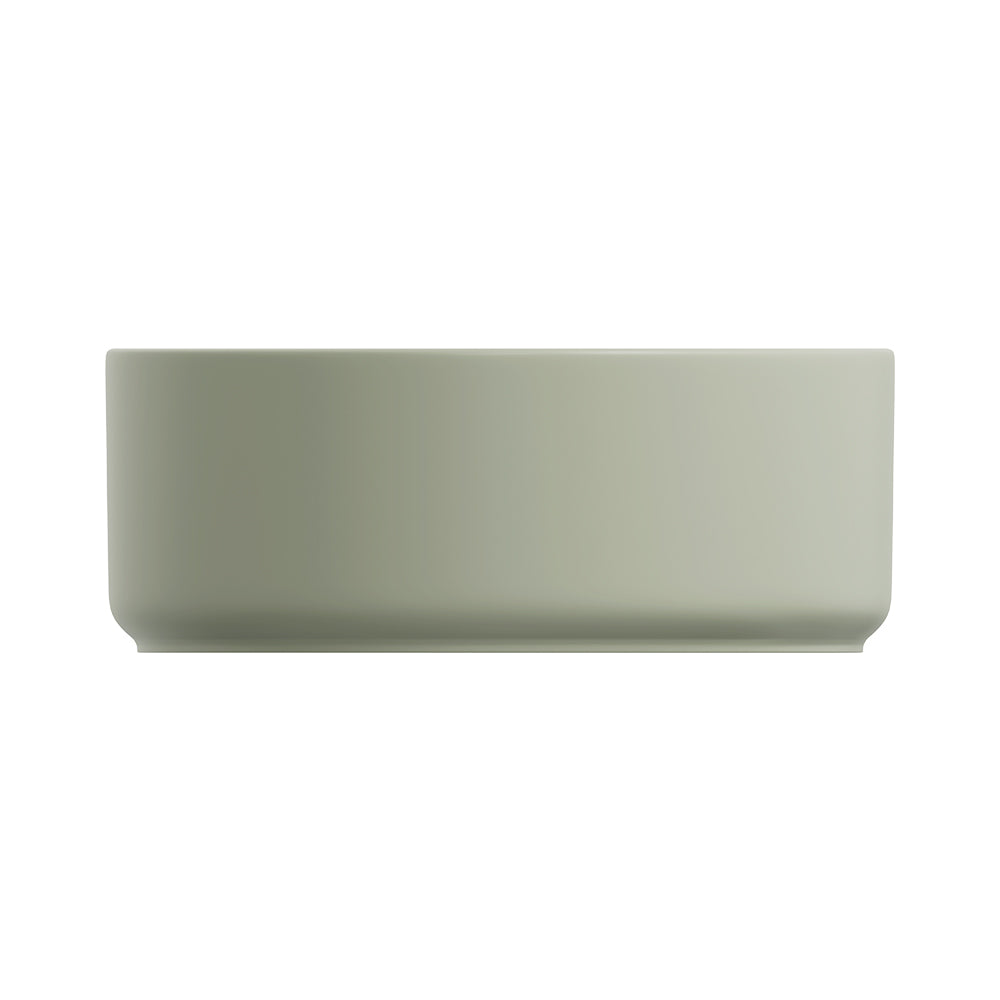 Fienza Reba Luxe Above Counter Basin, Matte Olive