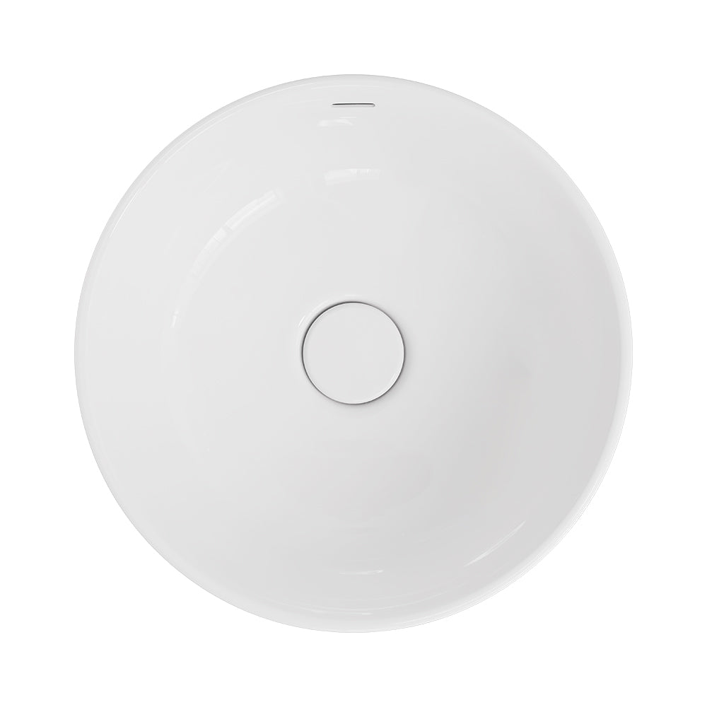 Fienza Reba Luxe Above Counter Basin, Gloss White