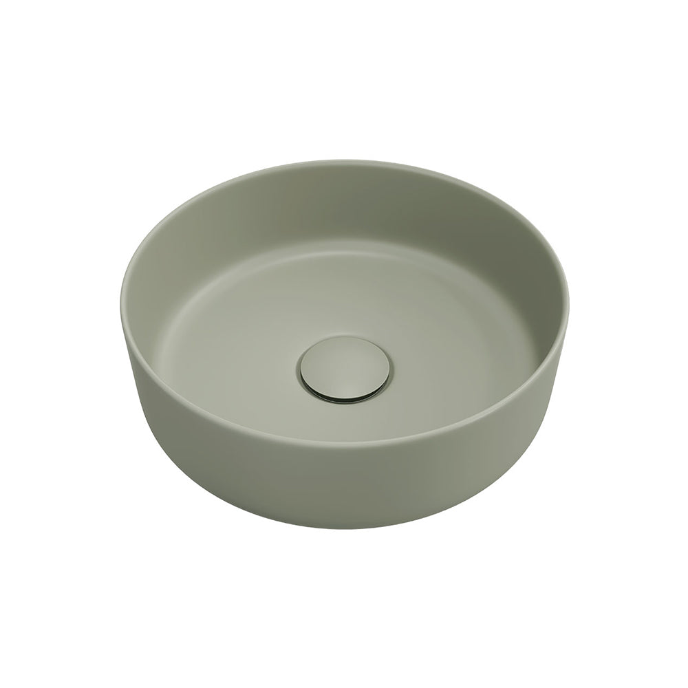 Fienza Reba Mini Above Counter Basin, Matte Olive