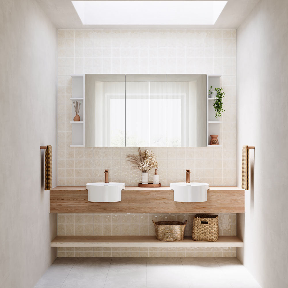 Fienza Reba Semi-Recessed Basin With Tap Hole