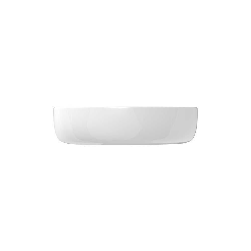 Fienza Pebble Small Above Counter Basin, Gloss White