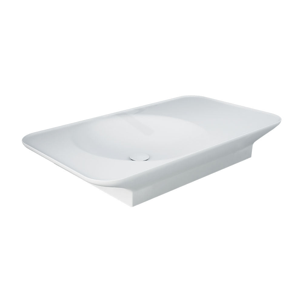 Fienza RAK Valet Left-Hand Wall Hung Basin, Matte White